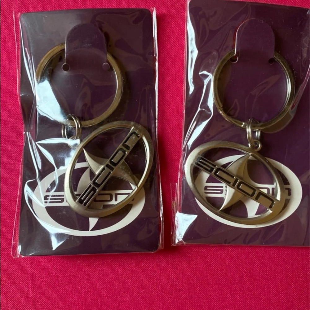 2 scion key chains